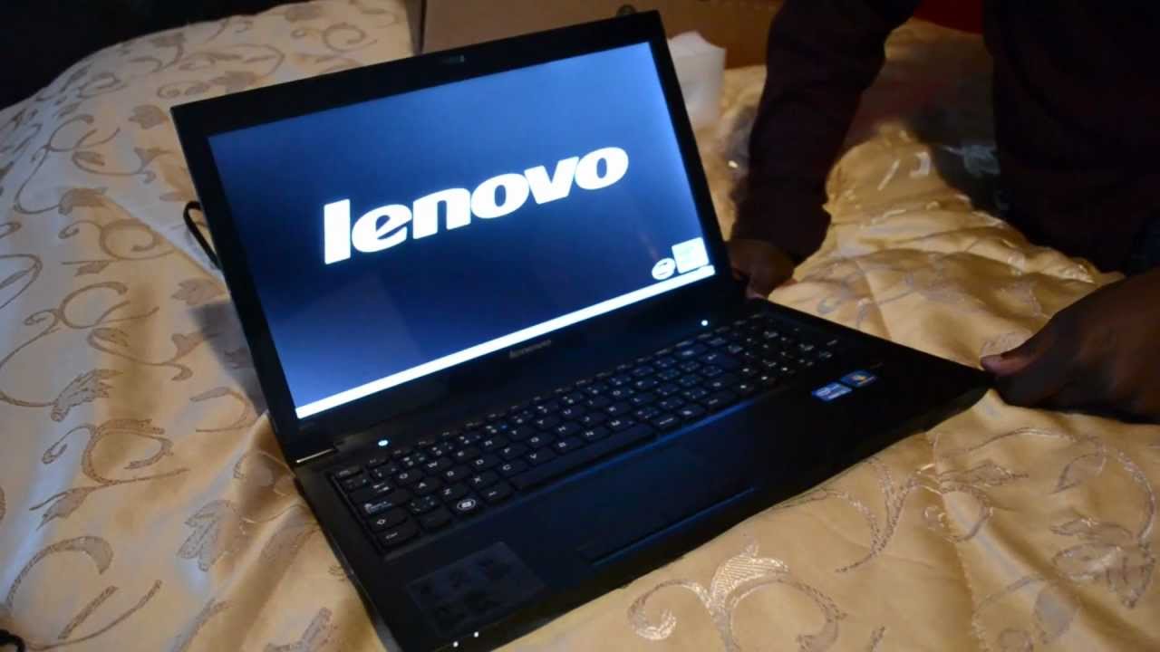 Lenovo B570 Unboxing and First Boot