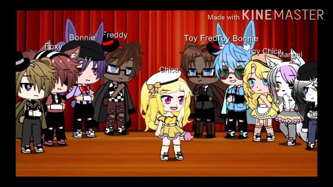 Fnaf 1 vs Fnaf 2 singing battle + new intro