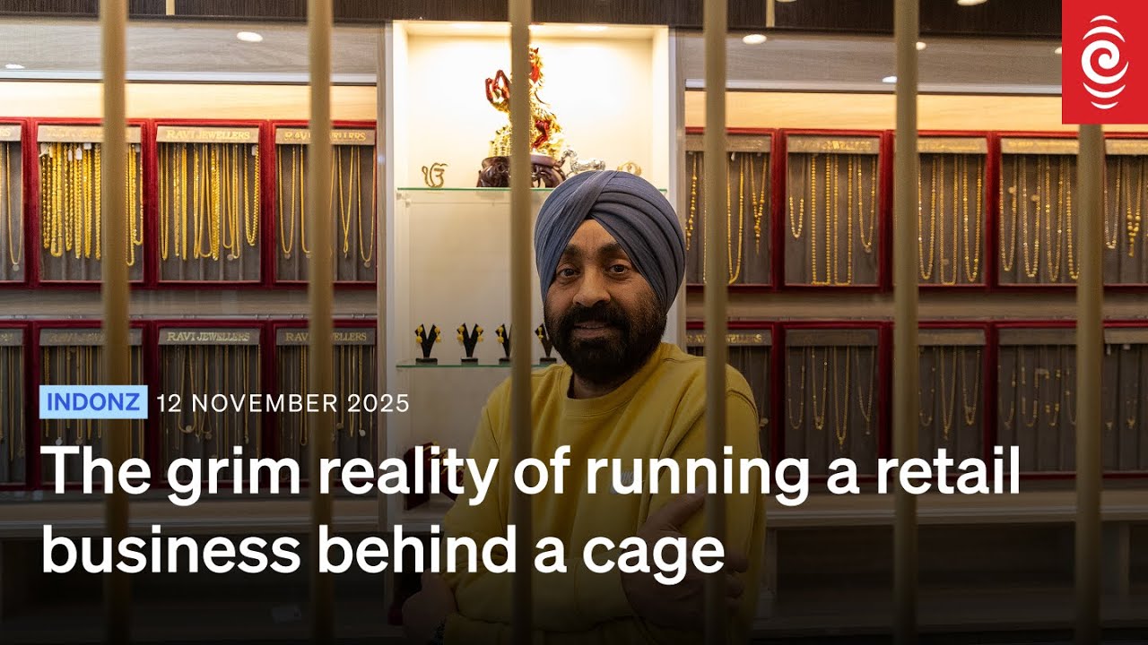 The grim reality of running a retail business behind a cage in South Auckland | RNZ