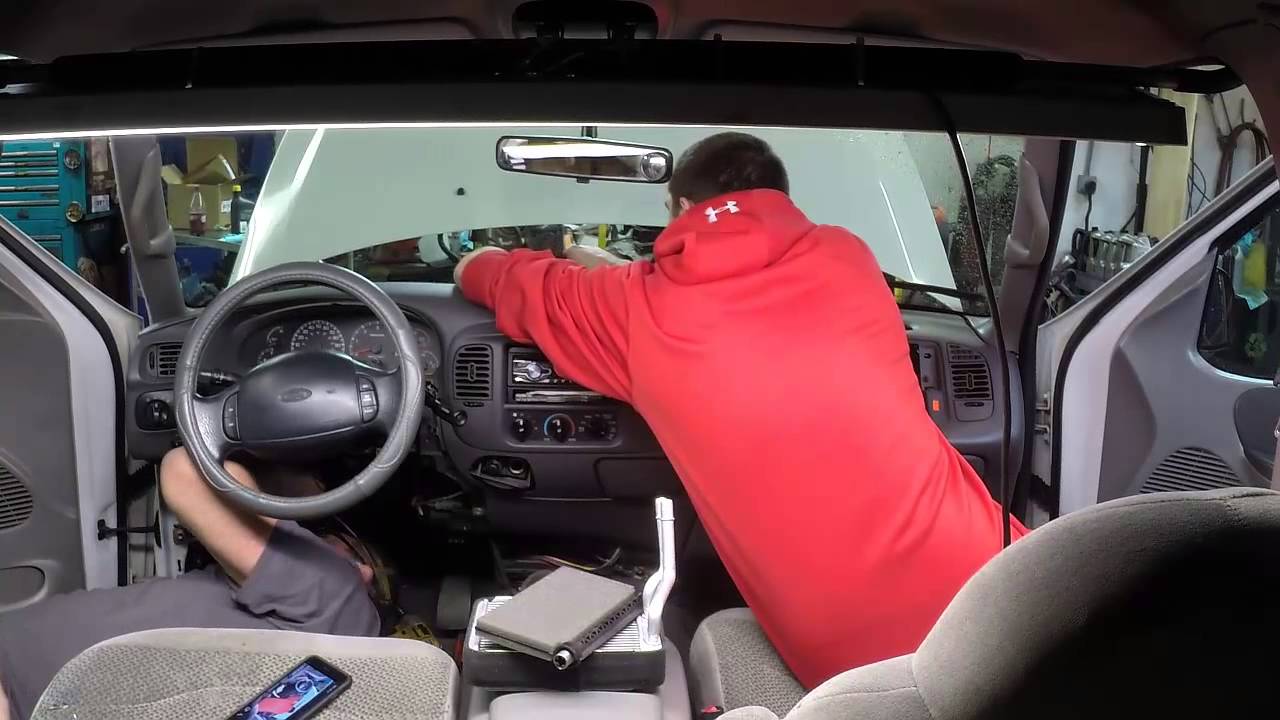Heater Core F150 out in 12 minutes + 60 sec not 6 hrs, F150 Heater Core Replacement