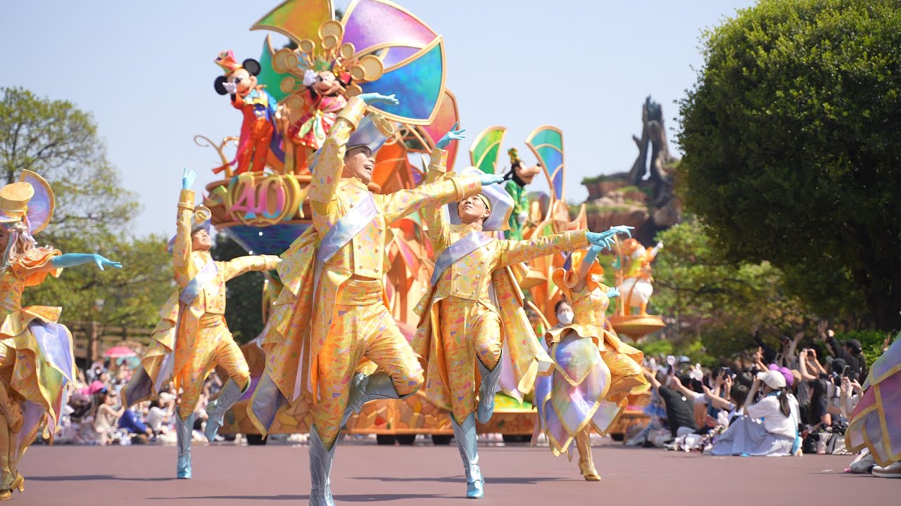 [4K] ディズニーランド ハーモニーインカラー 最前列 フルバージョン