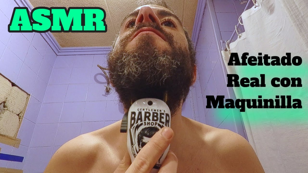 ASMR Afeitado con Máquina