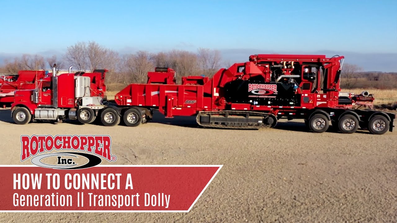 Rotochopper University: How to Connect a Generation II Transport Dolly