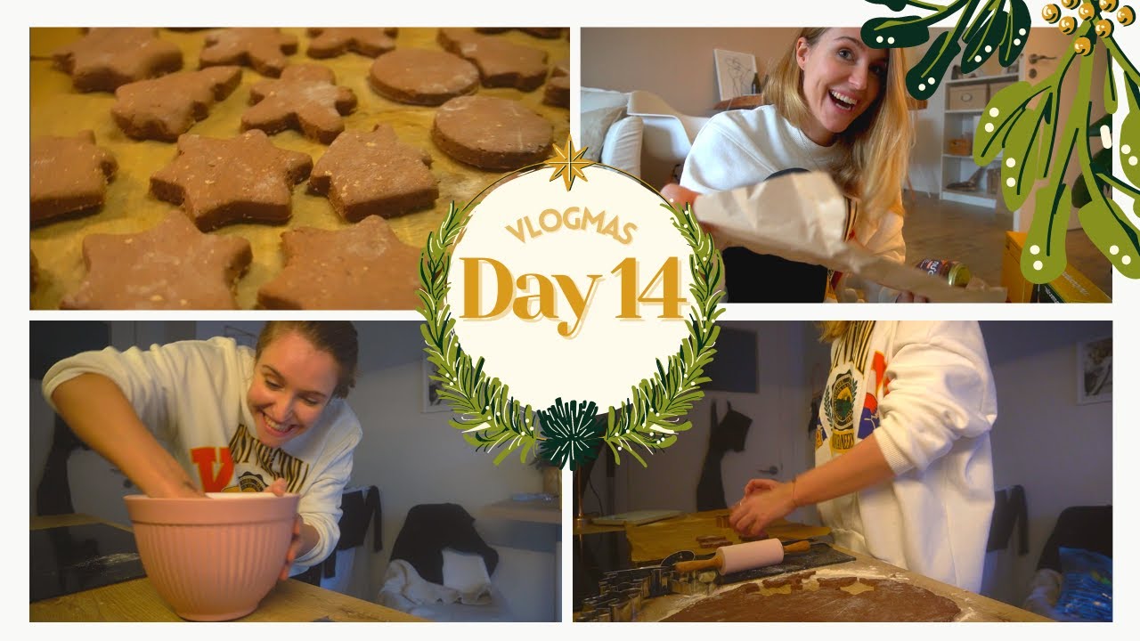 VLOGMAS DAY 14 ✨ | Pl&auml;tzchen backen & Erdnussdebakel