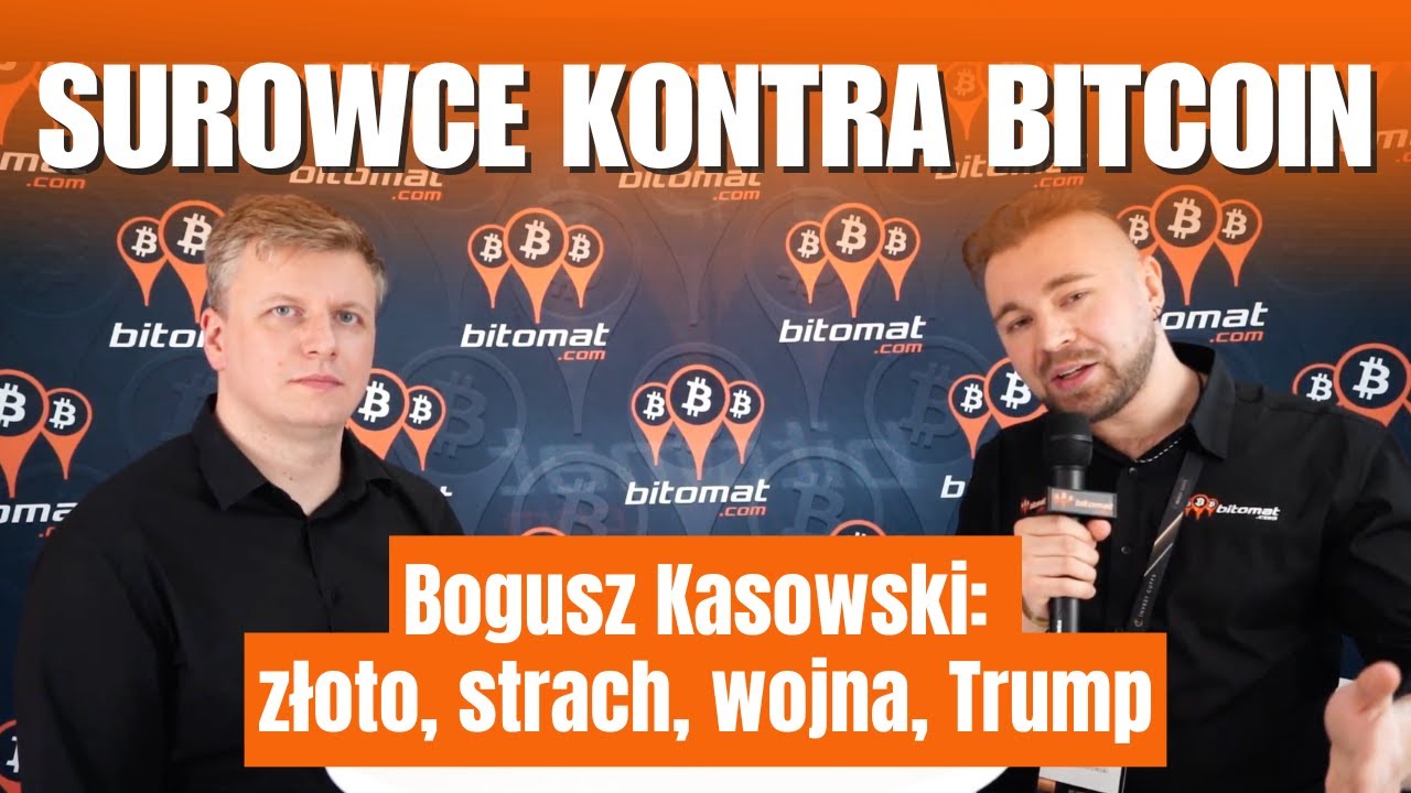 🚨Dlaczego Bitcoin przegrywa z surowcami? 😱Bogusz Kasowski  x Bitomat.com 💰