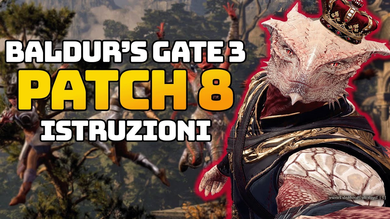 Tutto quello che devi sapere sulla Patch 8 di Baldur's Gate 3