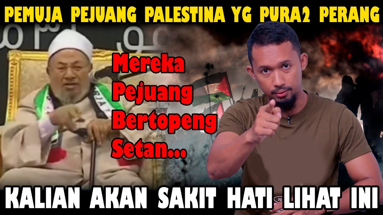 Syaikh Yusuf Qordowi Bongkar Kepura Puraan Pejuang Palestina Yg Satu Ini..? Siap Panas Kuping Kalian