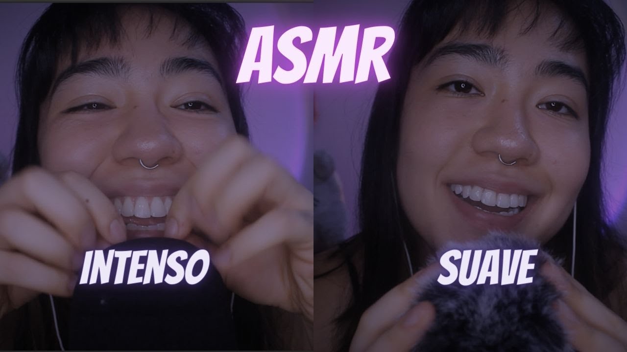ASMR do RÁPIDO ao DEVAGAR | Arranhando o Microfone em Intensidades diferentes
