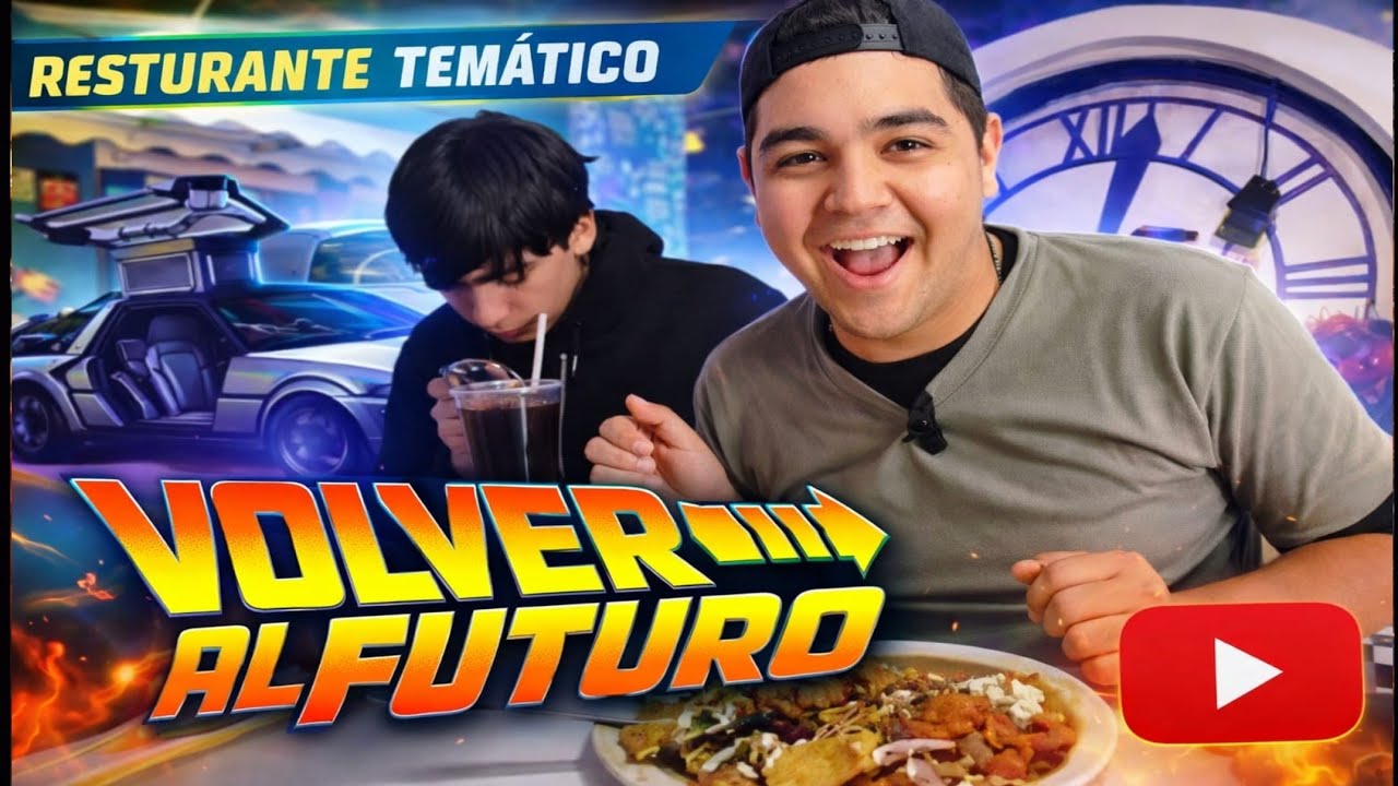 Comí en el restaurante de Volver al Futuro en Mexicali… ¿vale la pena? 😱 | #volveralfuturo #food 
