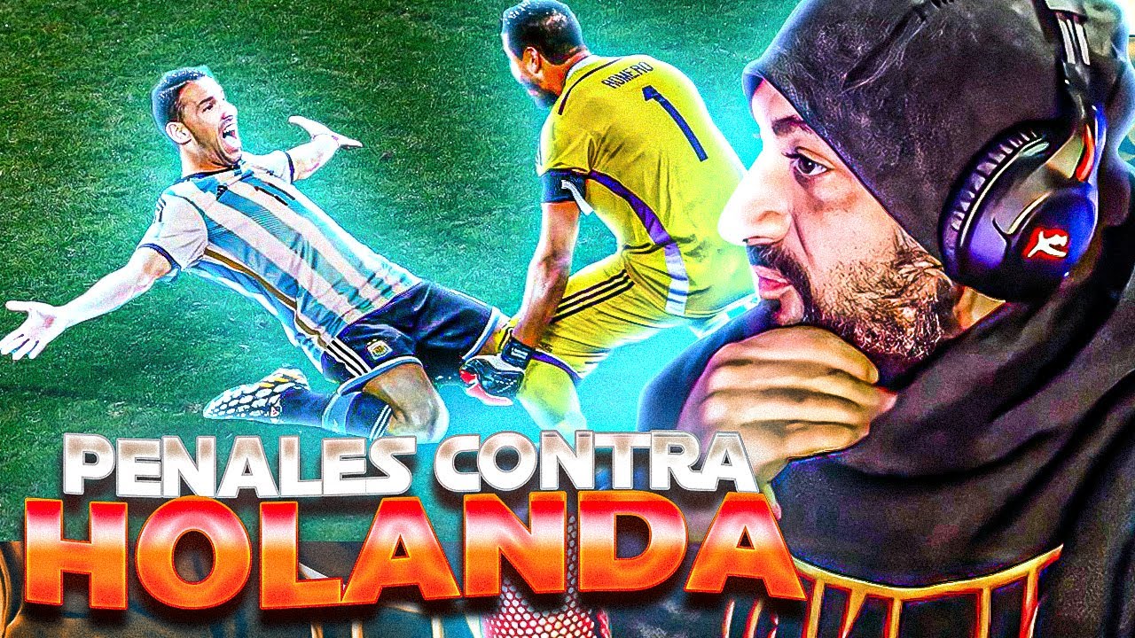 REACCIONANDO a LOS PENALES de ARGENTINA - HOLANDA 2014
