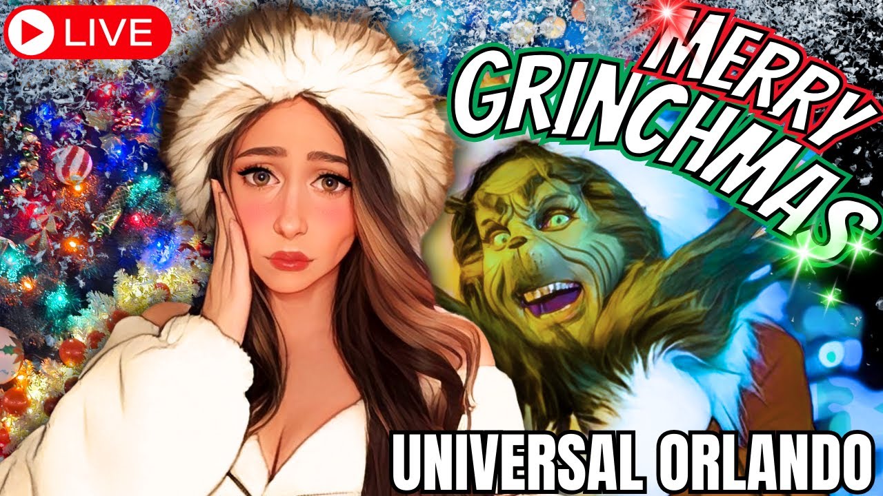 LIVE | Almost Christmas at Universal Orlando Florida | Parade, Holiday Tour Review & Finding Earl