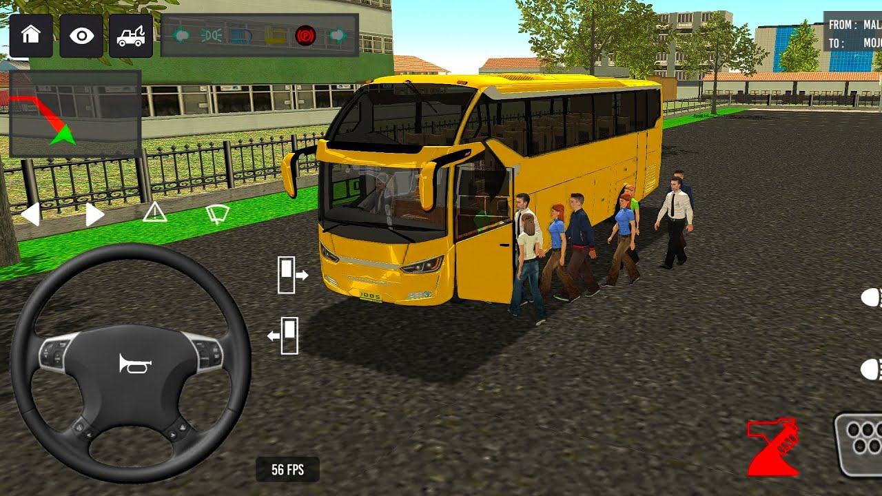 euro coach bus simulator 💥🚌|| new coach bus simulator part-7 Android gameplay