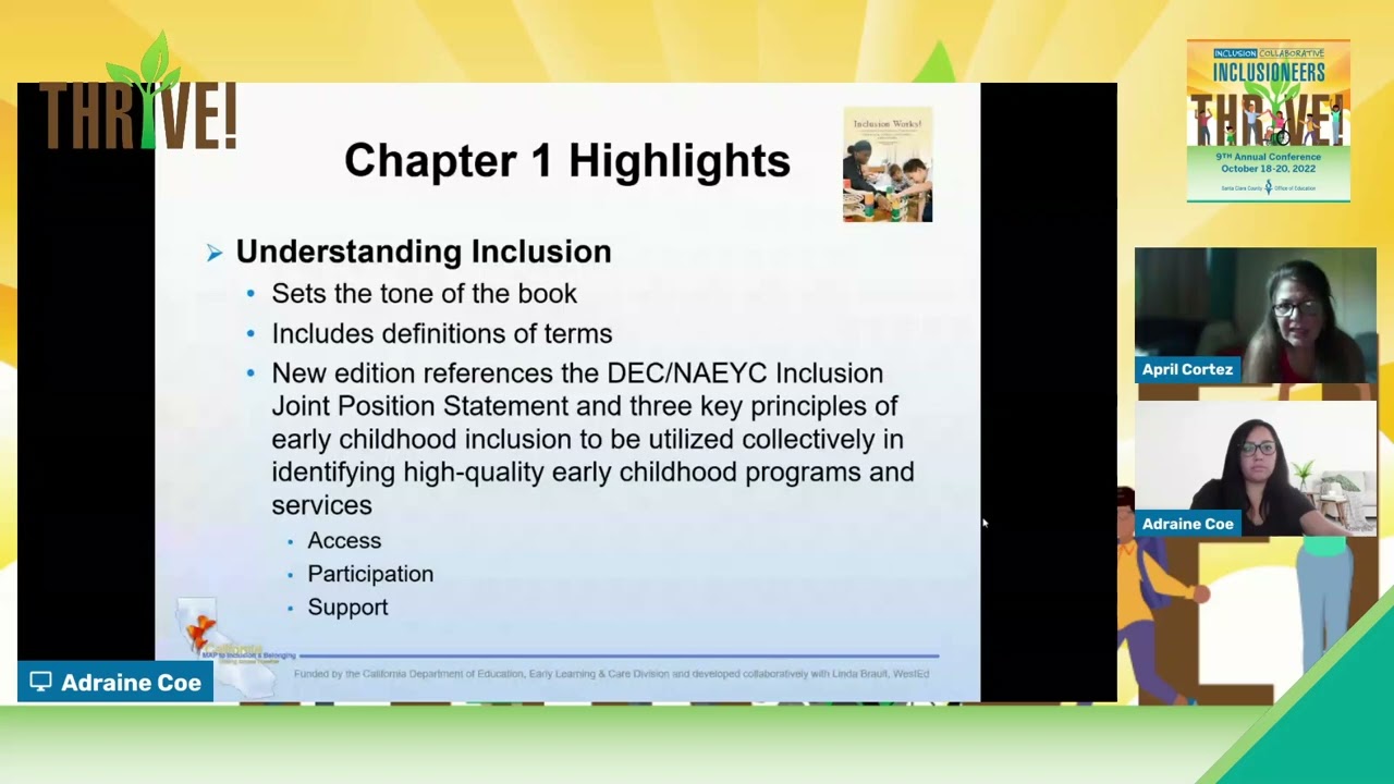 Beginning Together Inclusion Works Creating Child Care Programs that Promote Belonging for Children
