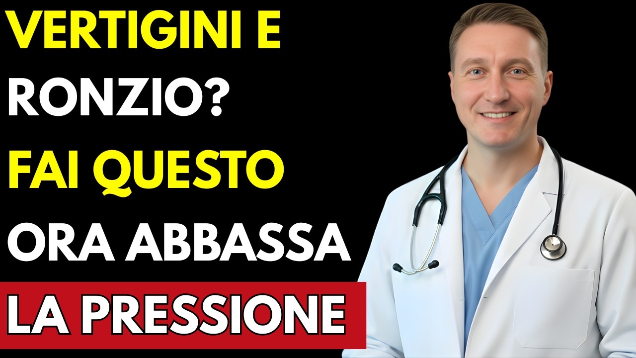 Vertigini, Ronzio e PRESSIONE ALTA? Esercizi Facili per ABBASSARE LA PRESSIONE Oggi