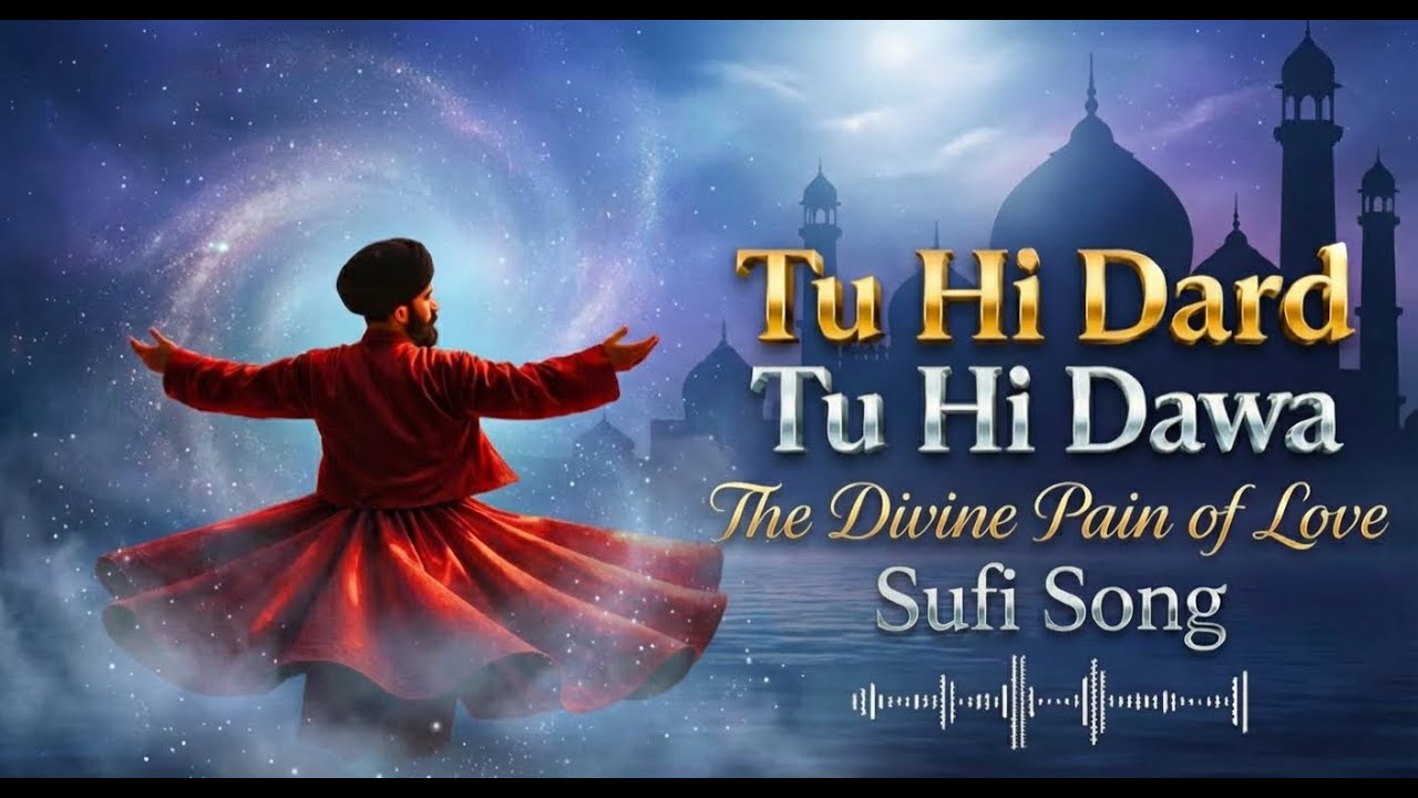 Tu Hi Dard Tu Hi Dawa | Heart-Touching Sufi Ishq Song | Soulful Fusion of Rumi & Bulleh Shah