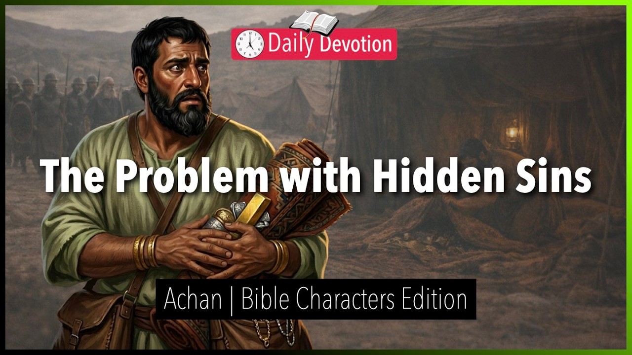 March 01: The Problem with Hidden Sins - Achan - Joshua 7 - 365 Daily Devotions
