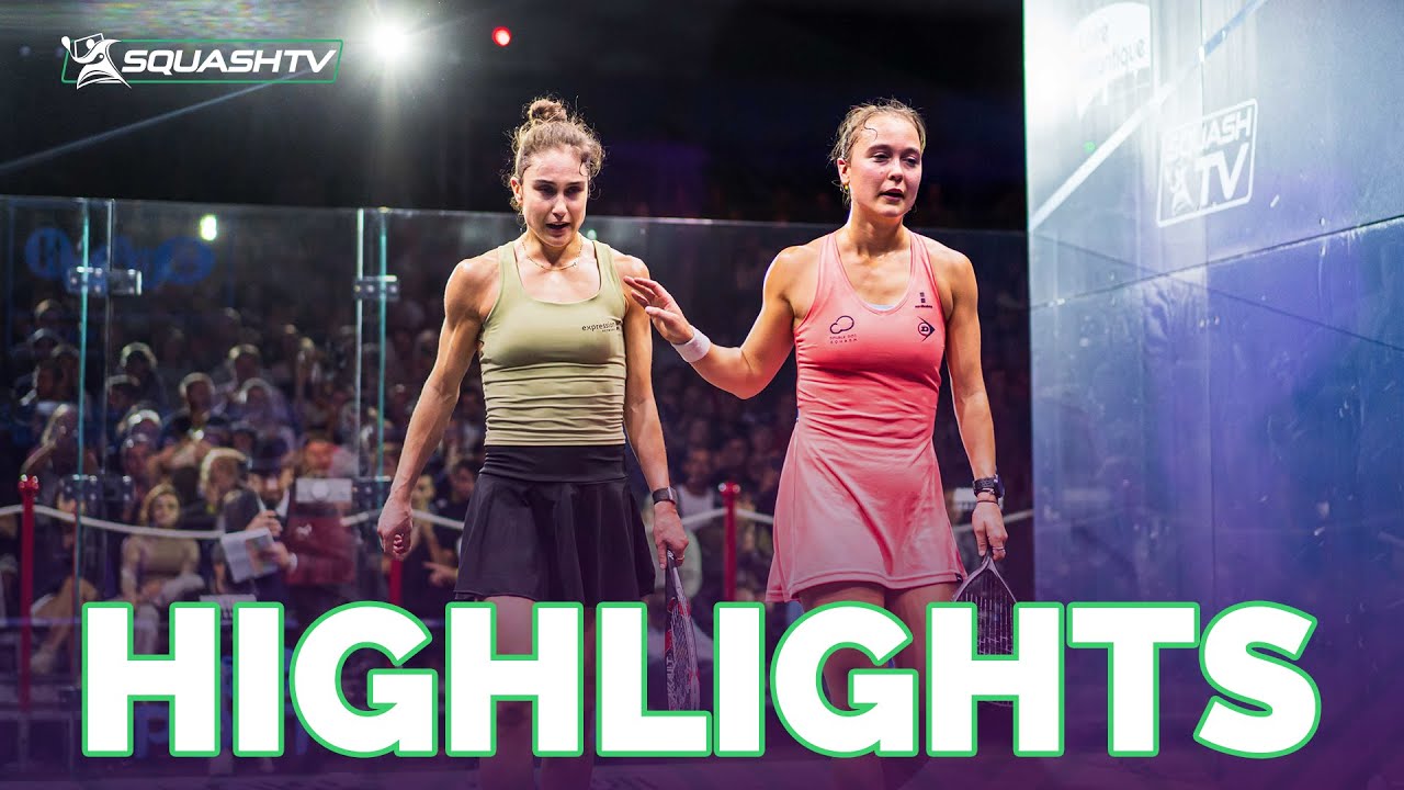 🇧🇪 Sister vs Sister 🇧🇪 Tinne v Nele | Open de France de Squash 2022 | FINAL HIGHLIGHTS!