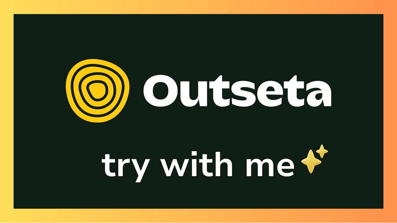 Try Outseta with me ✨