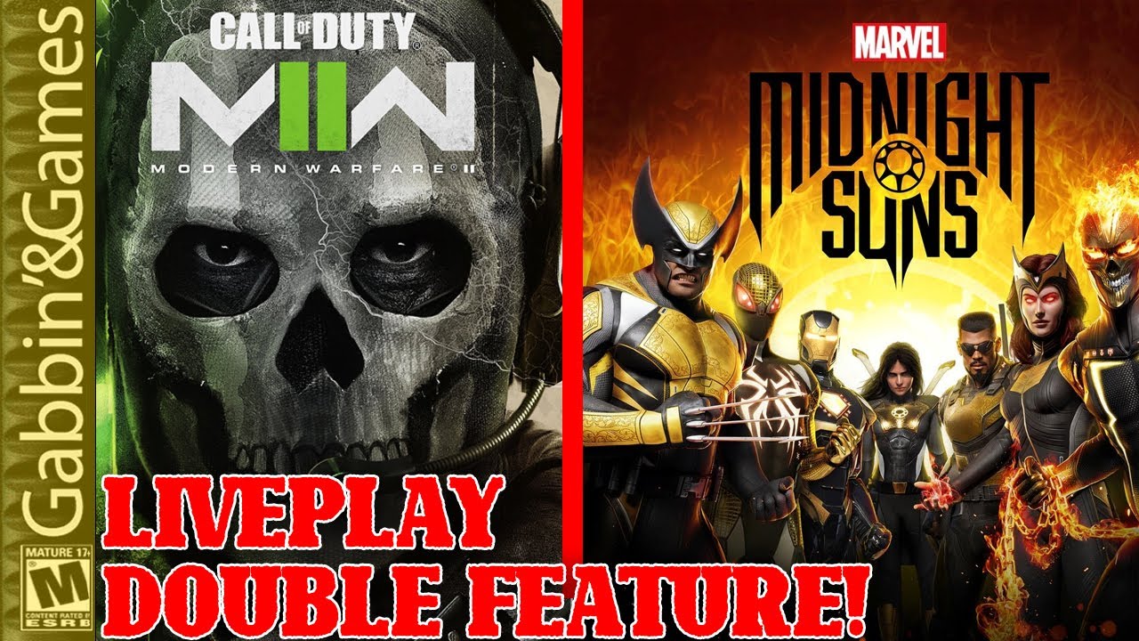 MARVEL MIDNIGHT SUNS + COD:MW2 LIVEPLAY!