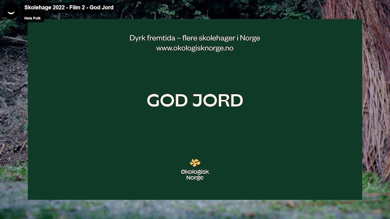 Hva er god jord?