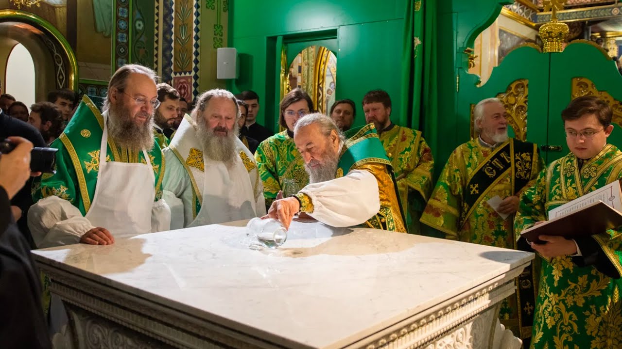 Предстоятель освятив новий храм Києво-Печерської Лаври