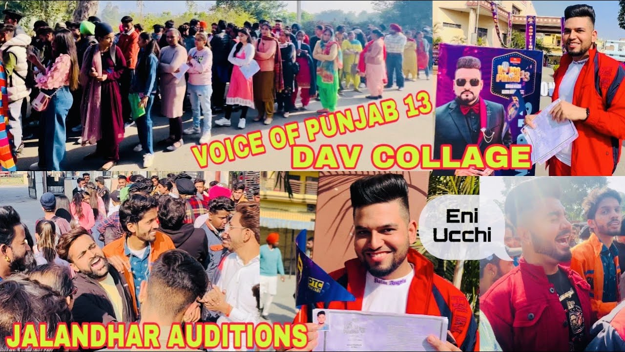 Voice of Punjab Season 13 (Jalandhar Auditions) FULL VLOG @KaranRaiYT @Amritpalsooch #voiceofpunjab