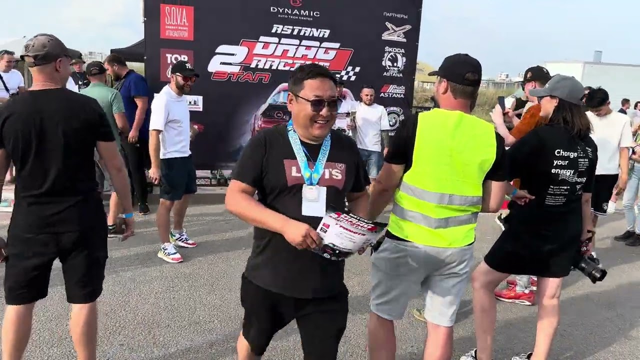 Награждение дрэг драг рейсинг Астана Казахстан август 2023 #4k #uhd #autosport drag racing