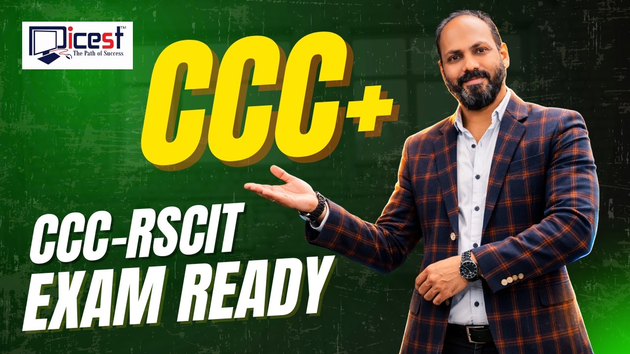 CCC And CCC Plus Exam Pattern