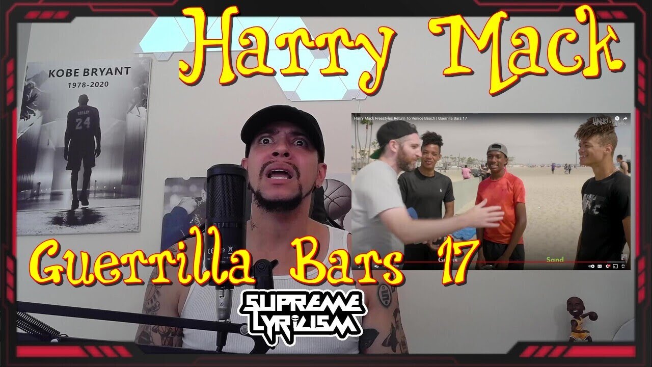 N.I.K.E. OMMMMGGGGG!!!!!! Harry Mack - Guerrilla Bars 17 REACTION