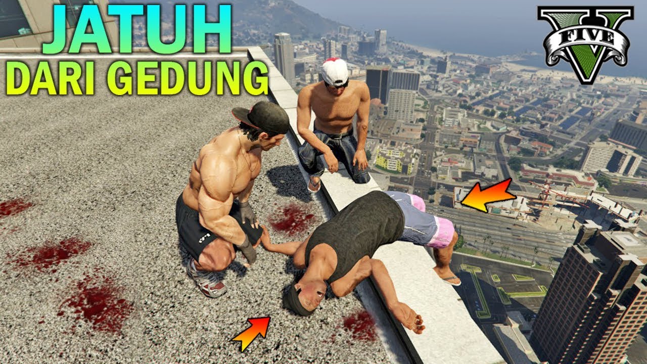 PREMAN TERKUAT MENINGGAL DUNIA - GTA 5 YOUTUBER KOCAK PARODY