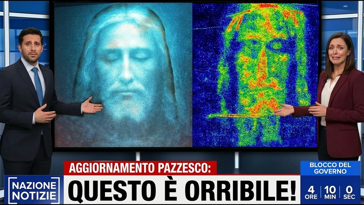 L'IA Fa una Scoperta Rivoluzionaria nella Sindone di Torino — Mai Vista Prima!