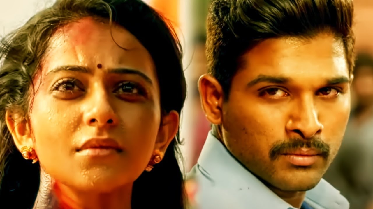 Allu Arjun रकुल प्रीत सिंह को अपने डर पर काबू रखने बोलता है #independenceday Special Scene