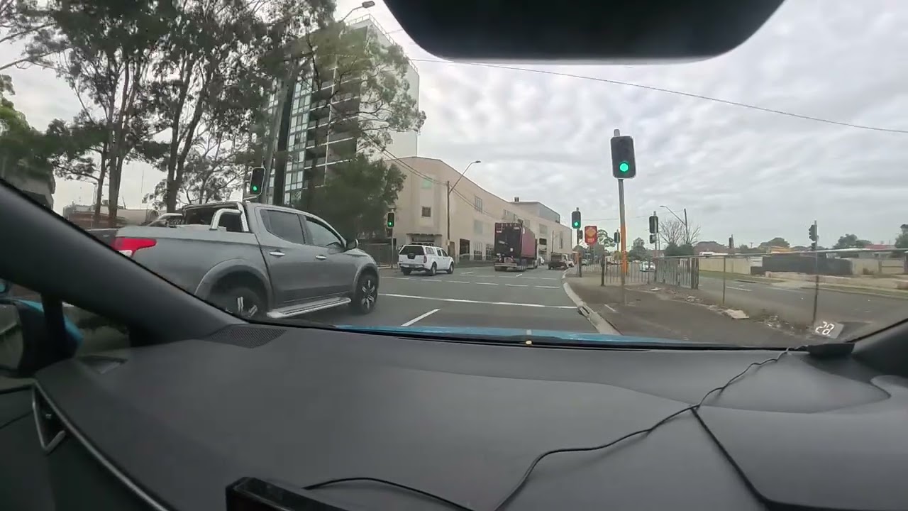 PCYC Driving Test Route  ⭐️⭐️ @  Reverse  &  Kerb Parallel  Parking.  