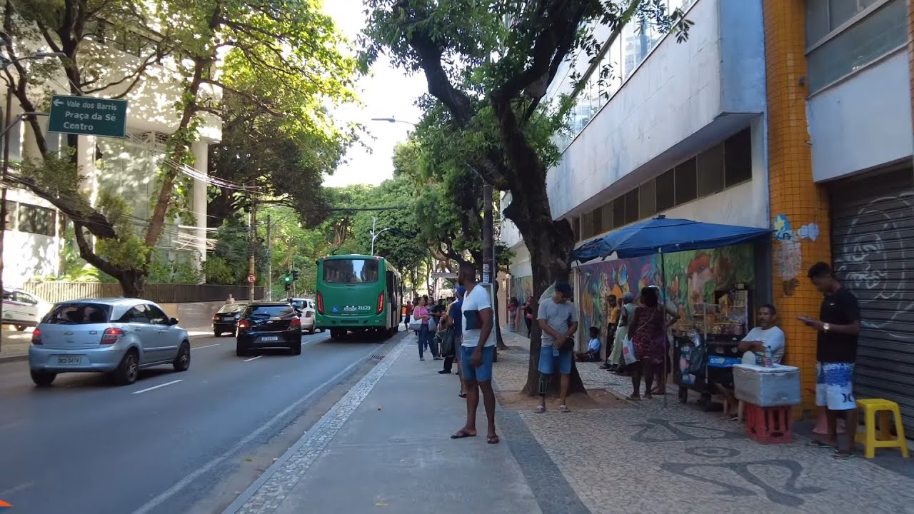 CENTRO SALVADOR BAHIA - AV. SETE DE SETEMBRO - LARGO DO CAMPO GRANDE -
