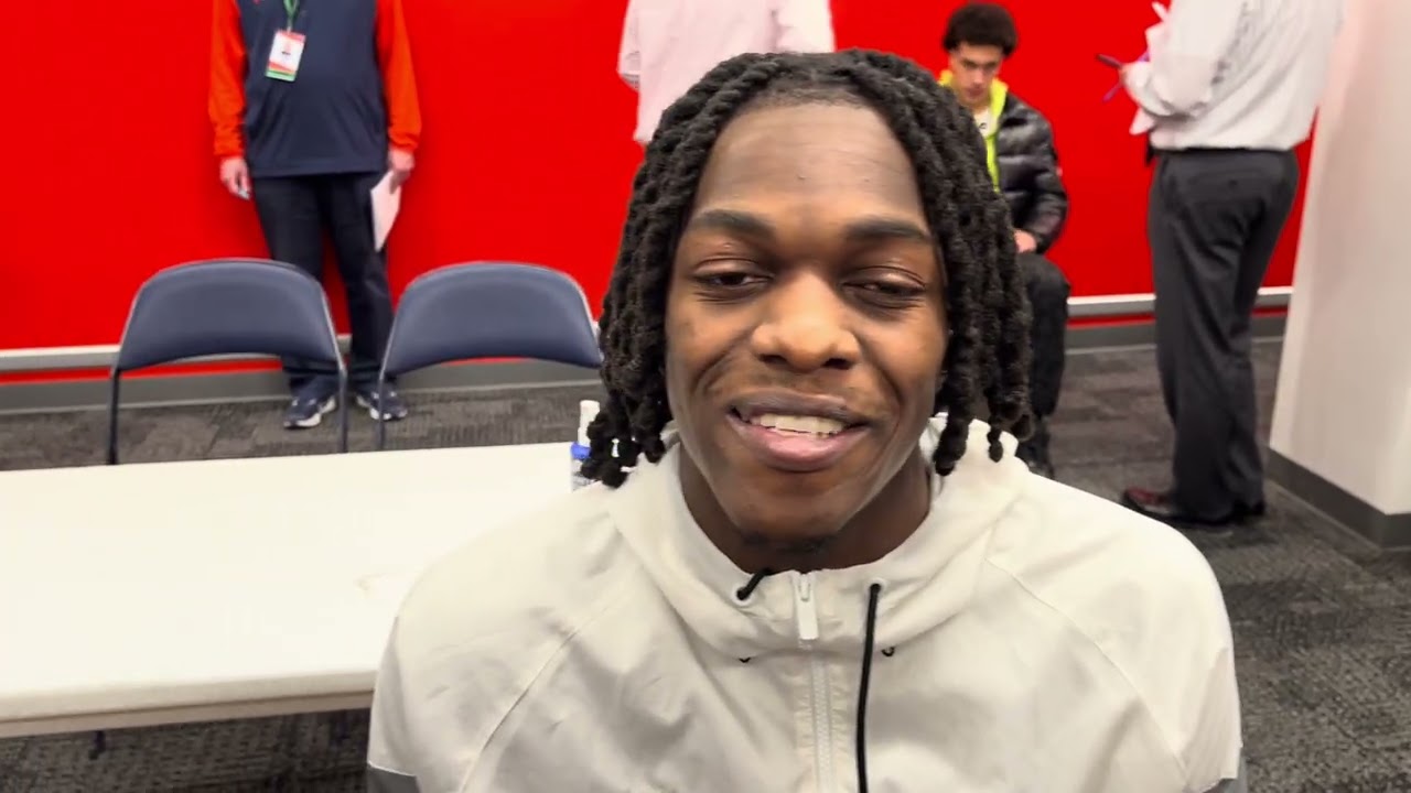 William Kyle following Syracuse basketball’s win over Notre Dame 