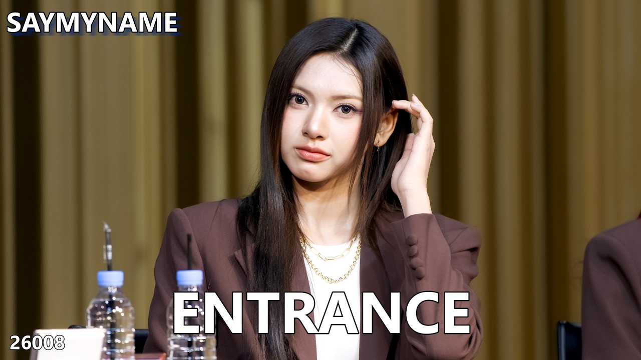 SayMyName 세이마이네임 Entrance 260208