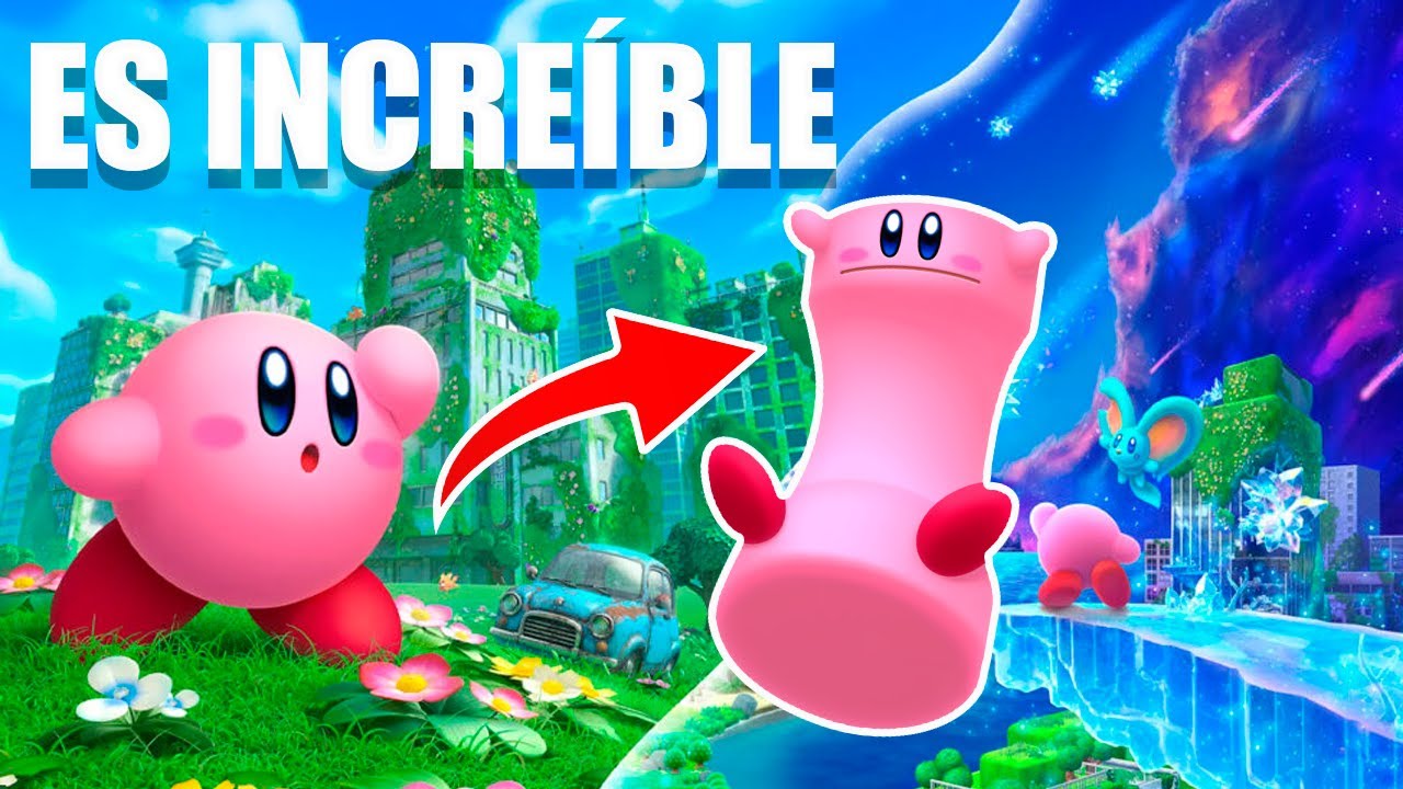 Kirby regresa y es aún mejor! Kirby and the Forgotten Land + Star-Crossed World (Nintendo Switch 2)