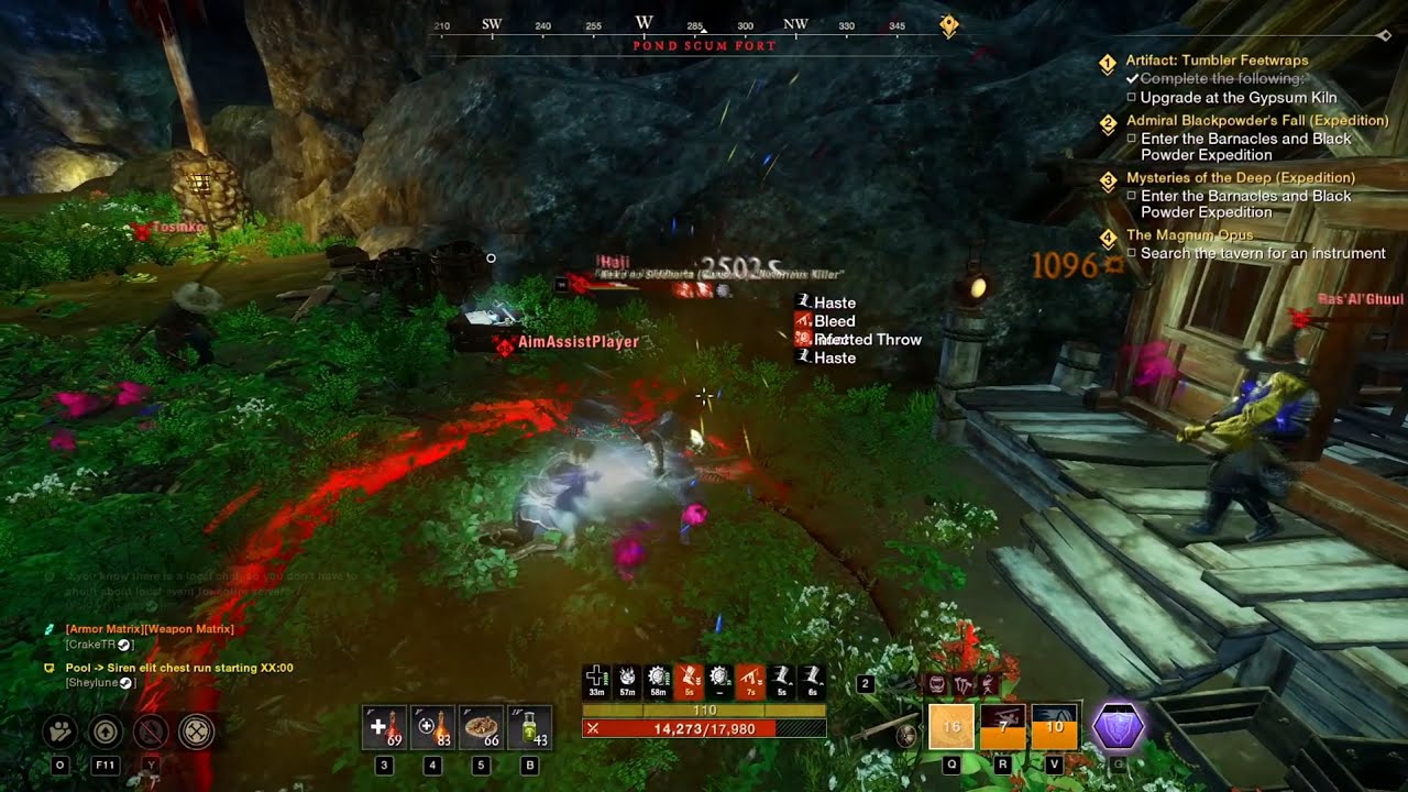 1v5 in PvP Zone - New World Aeternum