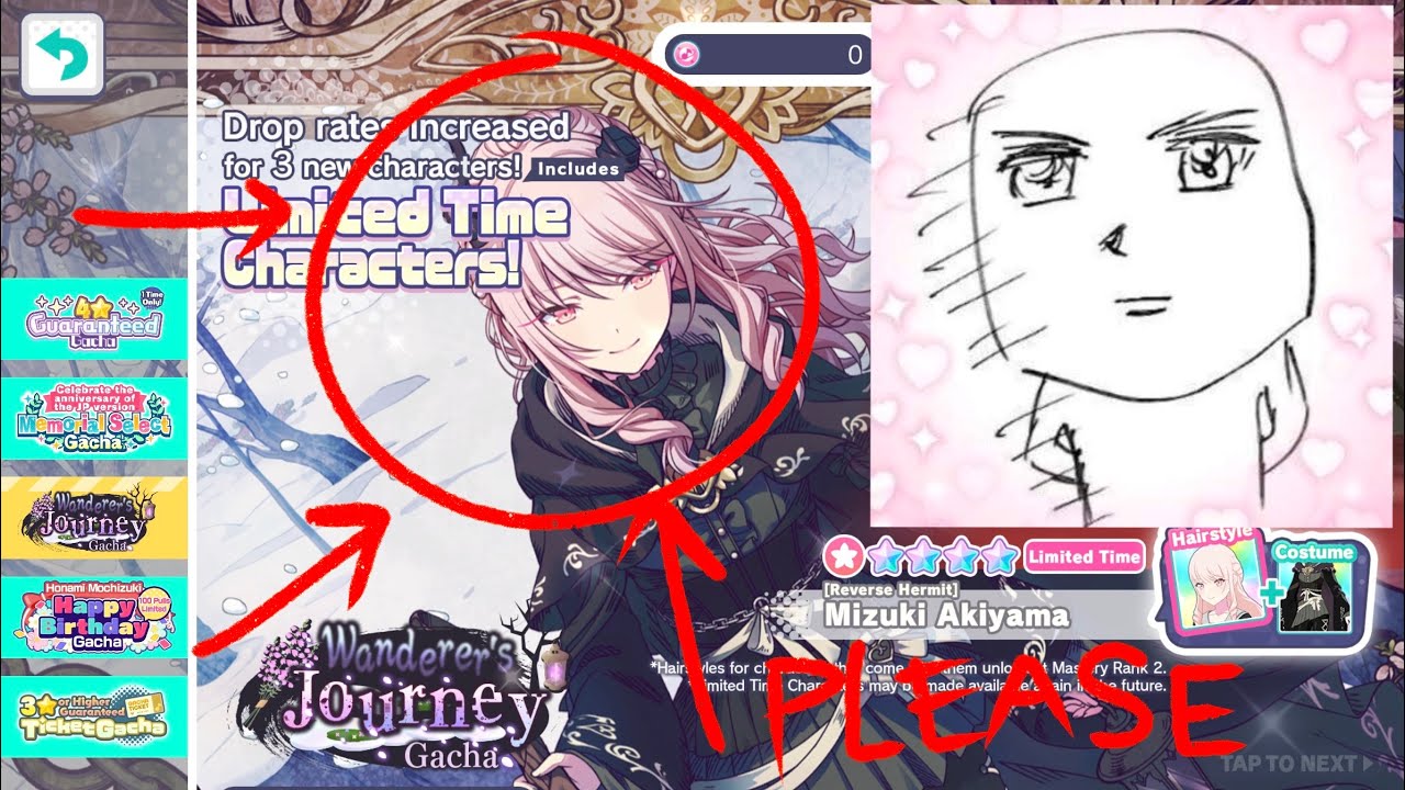 [PROJECT SEKAI] Wanderer’s Journey Gacha OVER 80,000 GEMS‼️