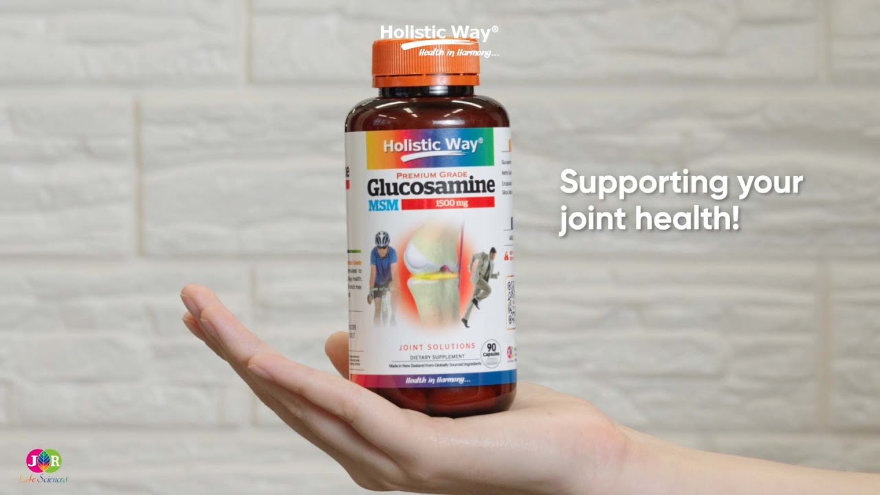 Holistic Way Glucosamine 1500mg + MSM