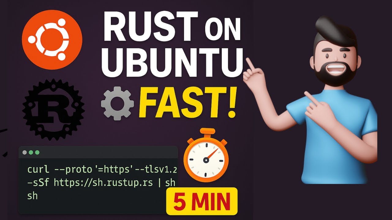 🚀 How to Install Rust on Ubuntu (Step-by-Step) 🦀 | Rust Setup Guide for Beginners 💻