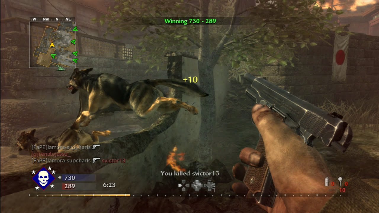 Call Of Duty World At War Multiplayer Gameplay 10