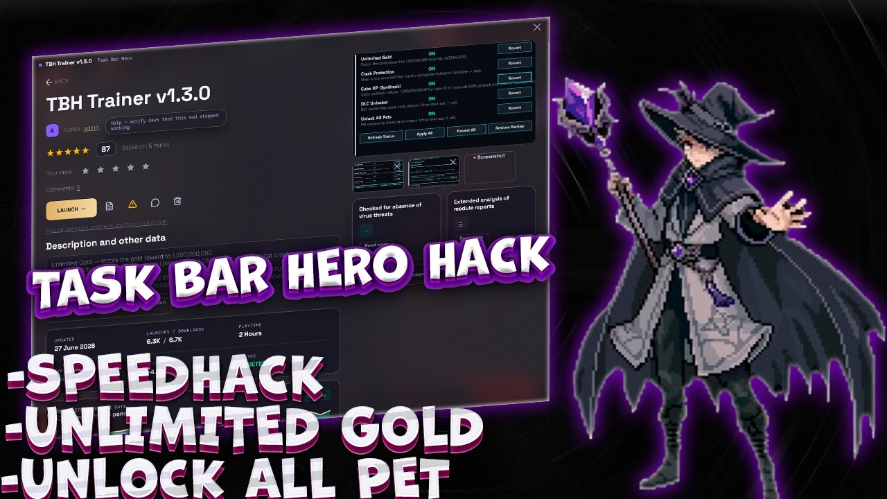I Found BEST Task Bar Hero Cheat | Full Video Guide (ULTIMATE Task Bar Hero Hack 2026)