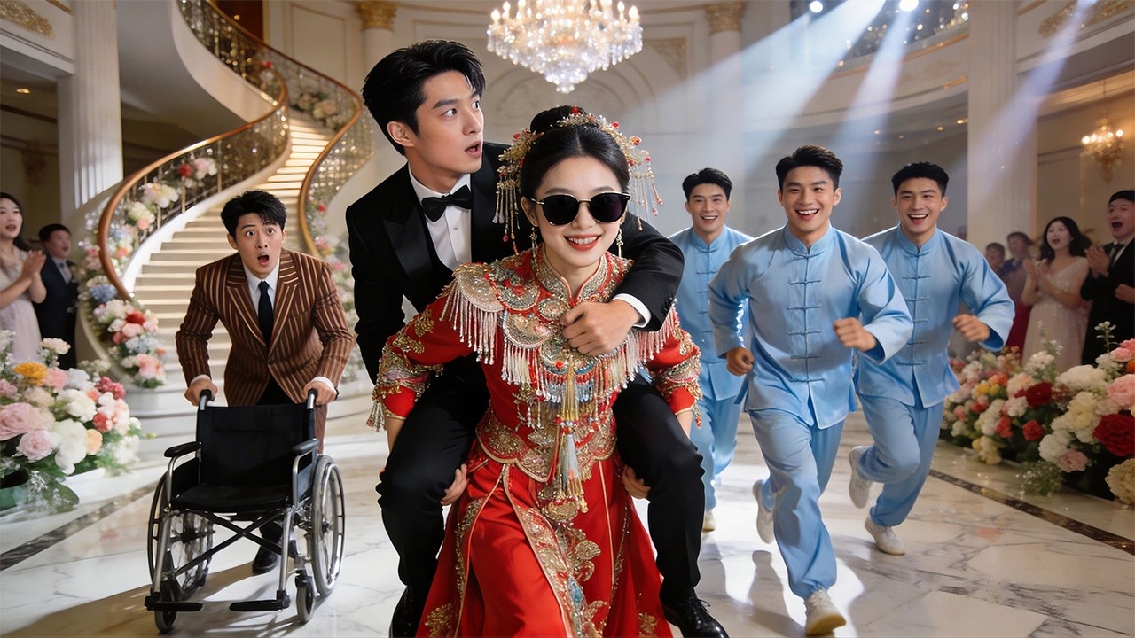 拳宗掌門下山履行婚約，卻得知霍氏總裁車禍重傷殘廢，只剩半條命，眾人嘲笑他一個瘸子怎麼接親？誰料她擼起袖子直接把裝病的總裁扛回家！#短劇 #短劇推薦 #短劇全集 #drama 梧桐短剧