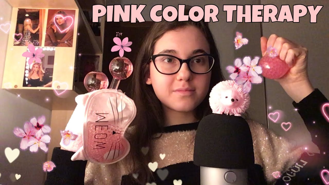 ti RILASSO con una TERAPIA TUTTA ROSA | ASMR 🩷🎀🌸