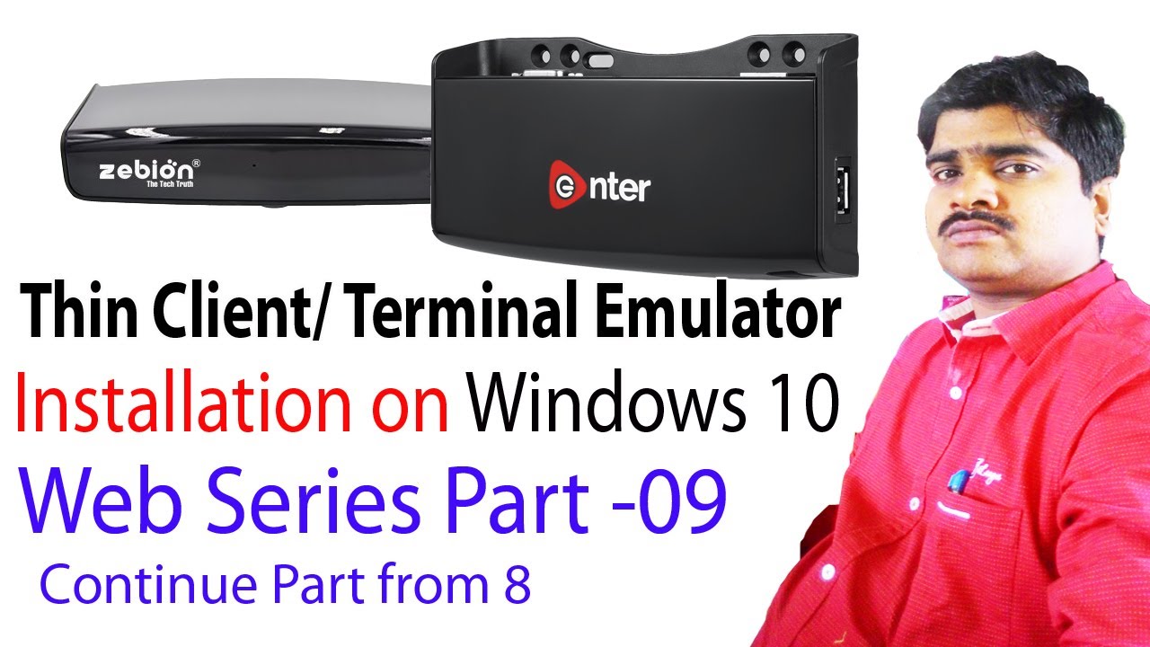 Thin Client Installation Windows 10 Part 2 | Zebion Enter Quantum Setup Complete Guide 2025
