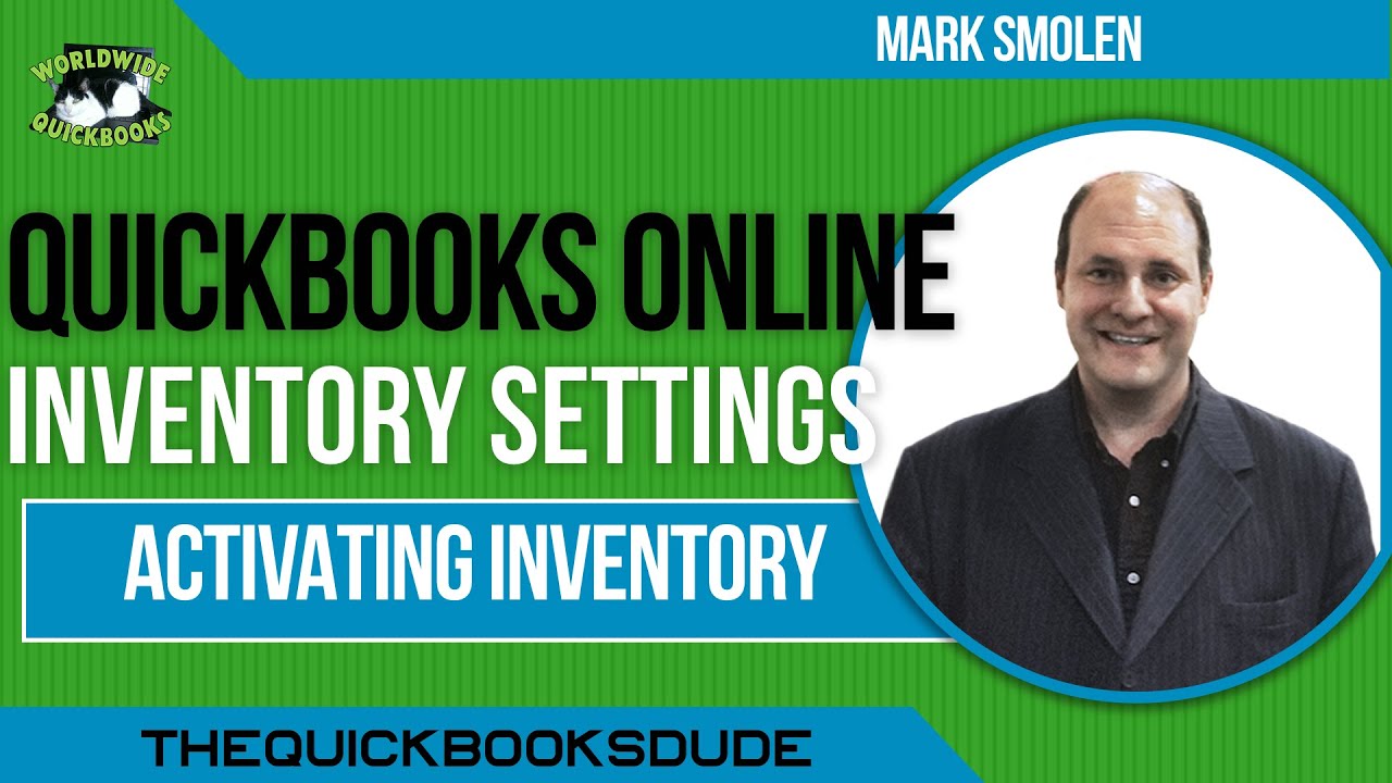QuickBooks Online Активация настроек инвентаря