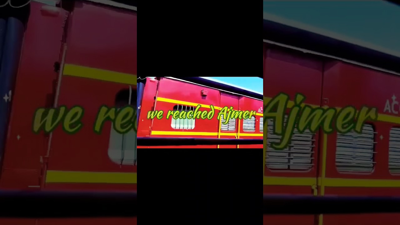 BOMBAY TO AJMER #shorts #traveling