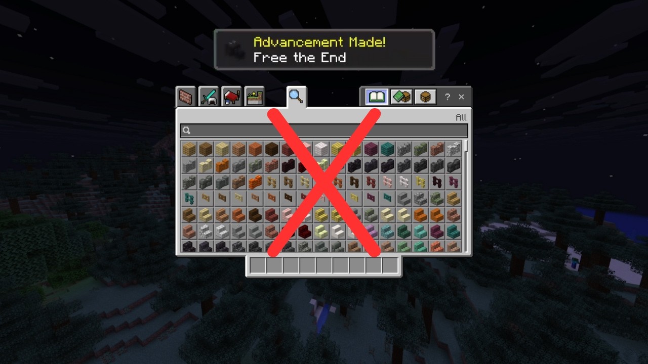 Can I Beat Minecraft in Creative WITHOUT The Creative Menu?