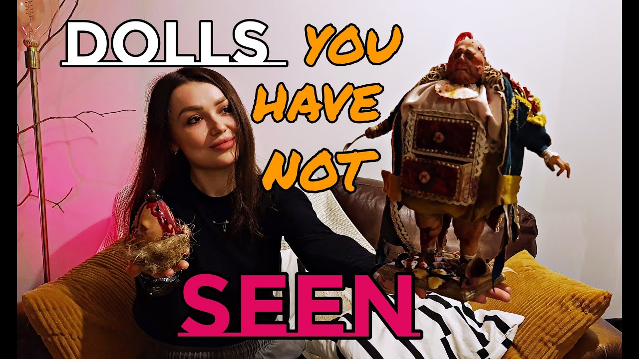 Handmade Polymer clay Dolls that you have not seen !